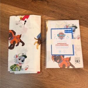 Pottery Barn Kids PAW Patrol Organic Pillowcases